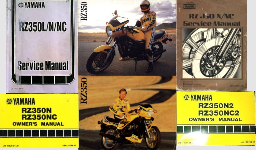 Yamaha rz350 service manual free