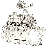YPVS VIEW ON '83 ENGINE